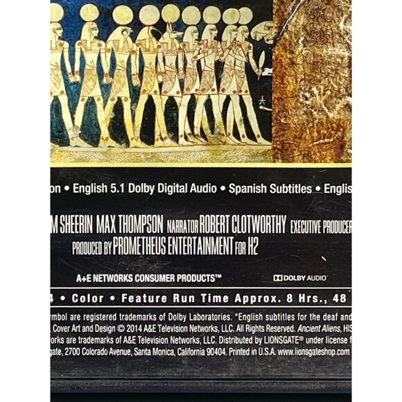 Ancient Aliens DVD Season 6 Volume 2 History Channel Widescreen 2013-14 READ - Picture 5 of 10